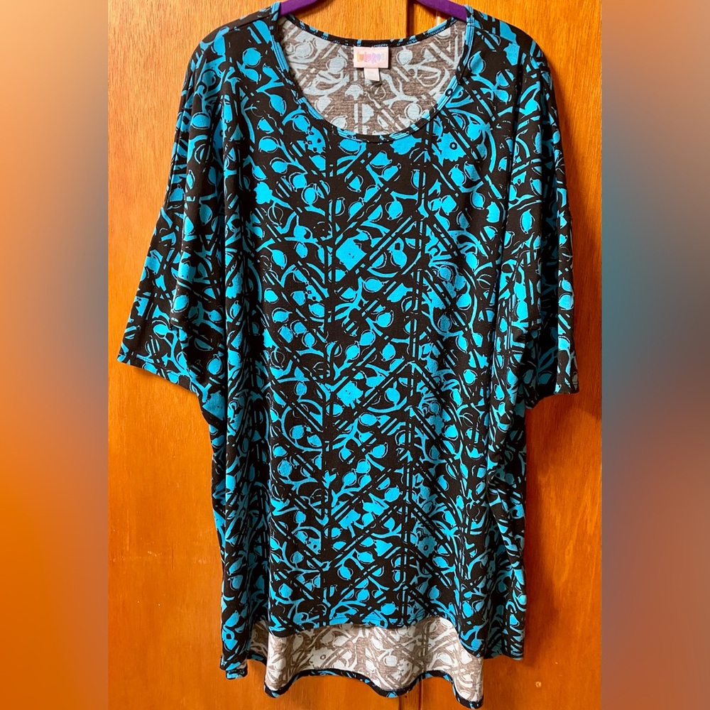 LulaRoe Geometric Floral Irma Top